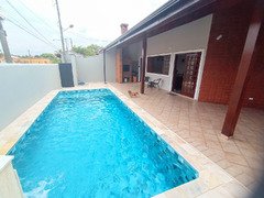 Vendo ou troco imóvel 5 dormitórios com piscina em Itanhaém