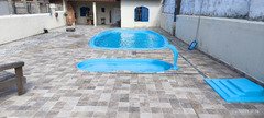 Troca casa lado praia com duas piscinas em Itanhaém