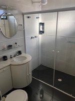 Apartamento em Santos pé na areia